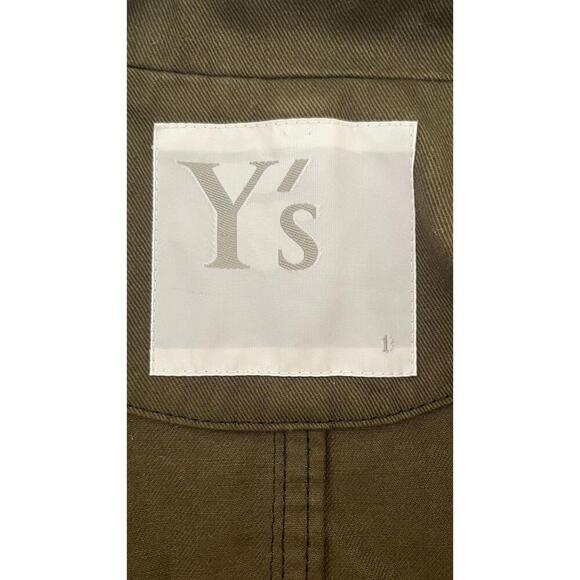 Y'S YOHJI YAMAMOTO GREEN ARMY JACKET - Picture 12 of 14